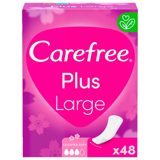 Carefree Slipeinlagen Plus Large 48 Stück