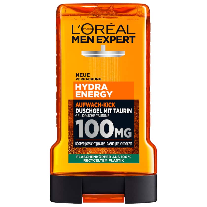L'Oréal Men Expert Duschgel & Shampoo Hydra Energy mit Taurin 250ml