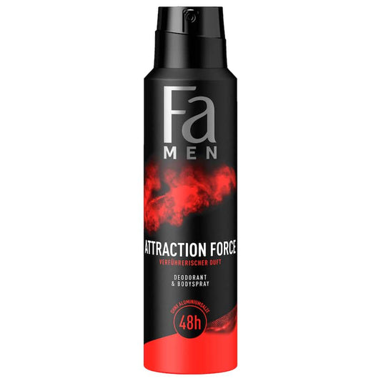 Fa Men Deodorant & Bodyspray Attraction Force 150ml