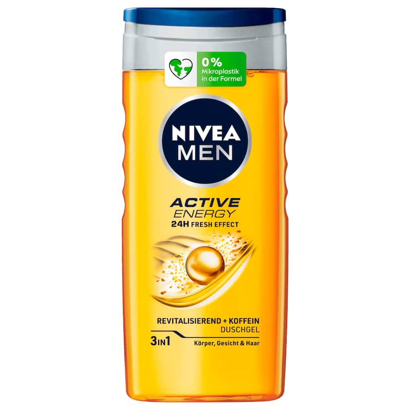 NIVEA Men Duschgel Active Energy 3in1 250ml