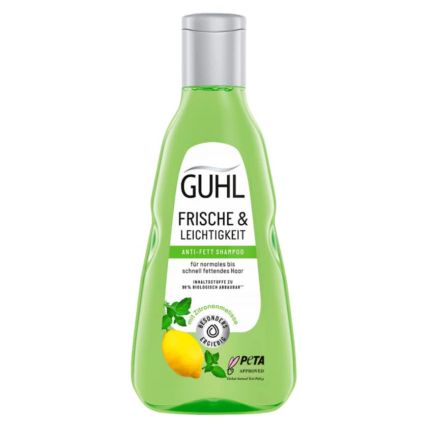 Guhl Frische & Leichtigkeit Anti-Fett Shampoo mit Zitronenmelisse 250ml