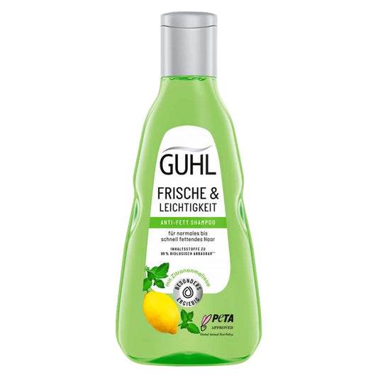 Guhl Frische & Leichtigkeit Anti-Fett Shampoo mit Zitronenmelisse 250ml
