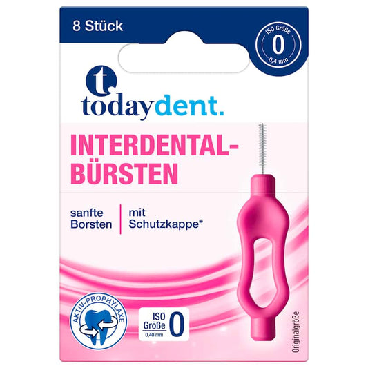 Today dent Interdentalbürsten ISO Gr.0 8 Stück