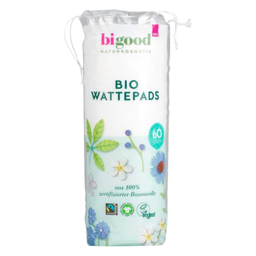 bi good Bio Wattepads 60 Stück