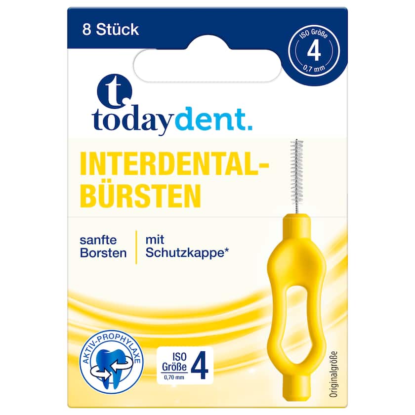 Today dent Interdentalbürsten ISO Gr.4 8 Stück
