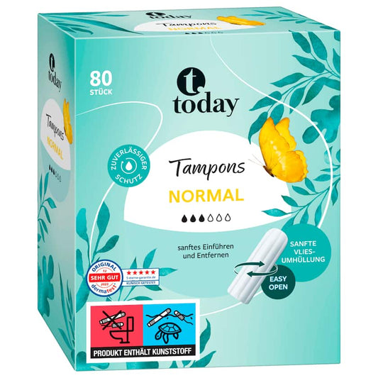 Today Tampons Normal 80 Stück