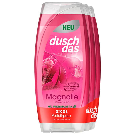 Duschdas Duschgel Magnolie 3x225ml