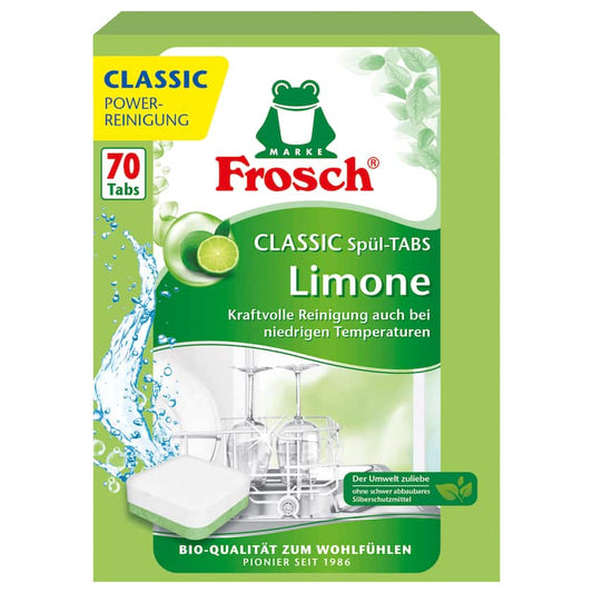 Frosch Classic Spül-Tabs Limone 70 Stück 1050g