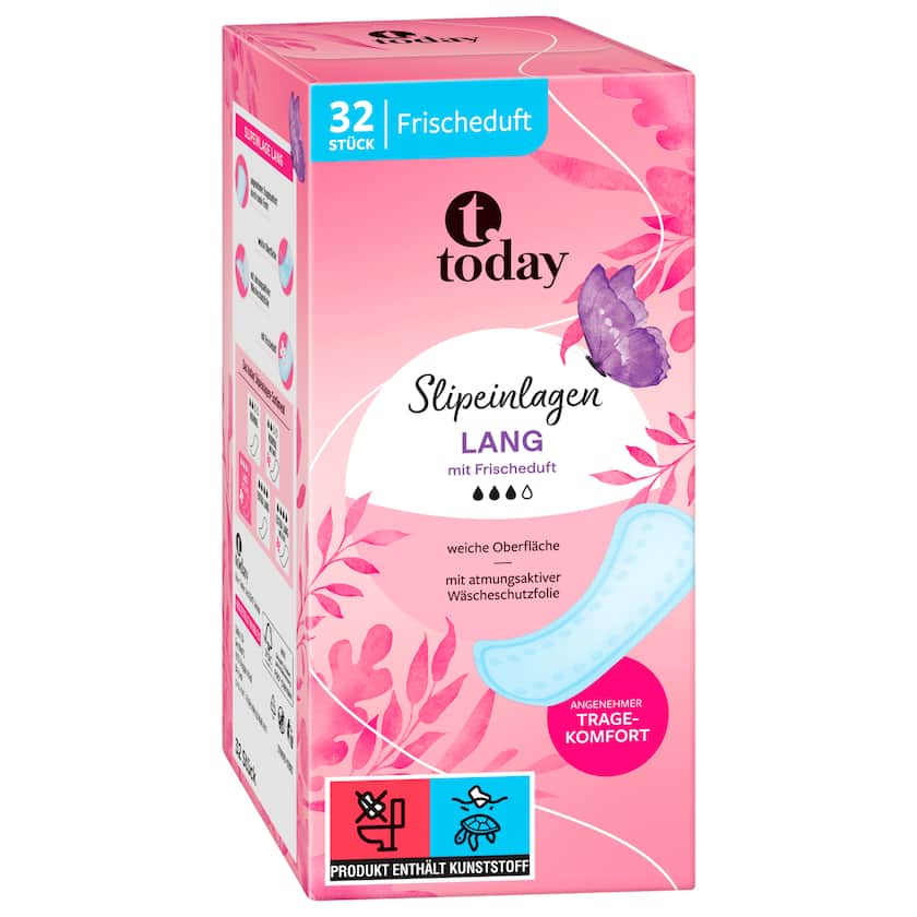 Today Slipeinlagen Lang Duft