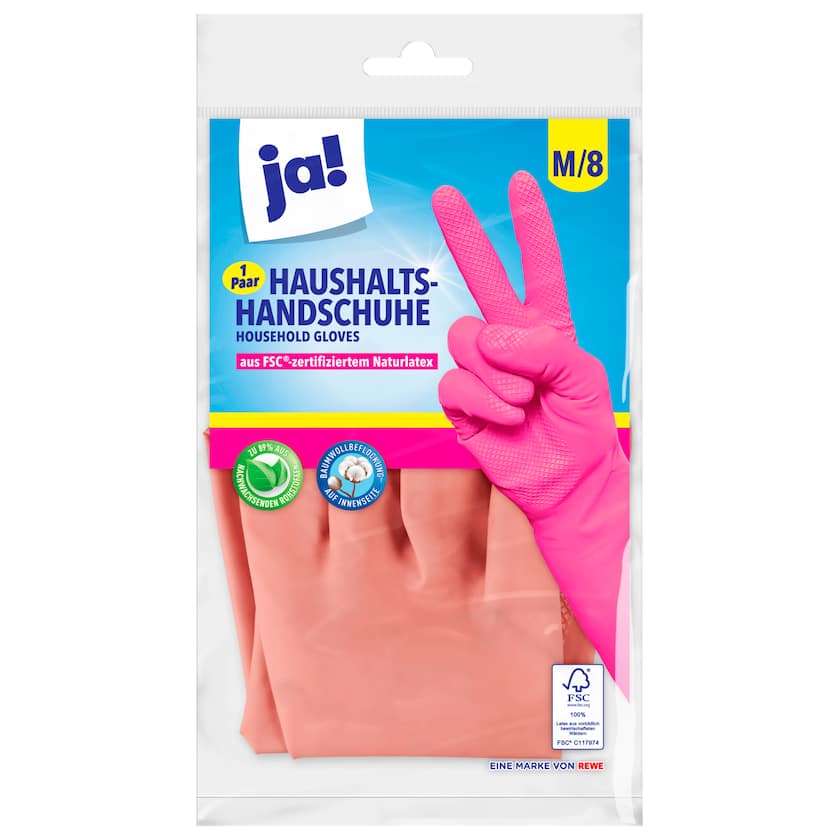 ja! Haushaltshandschuhe Gr. M 1 Paar