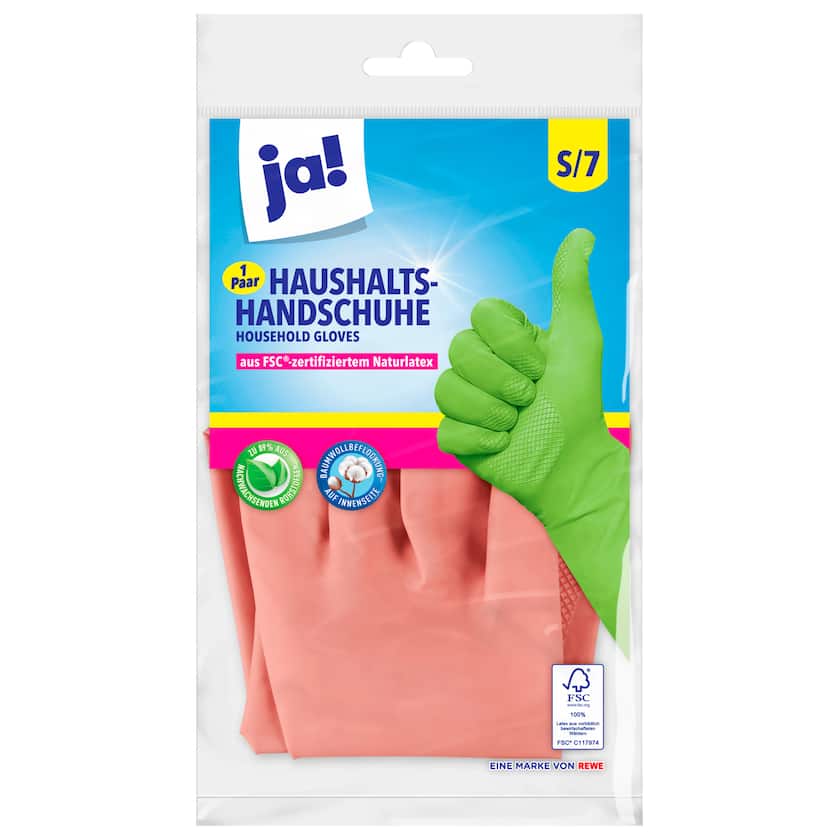 ja! Haushaltshandschuhe Größe S