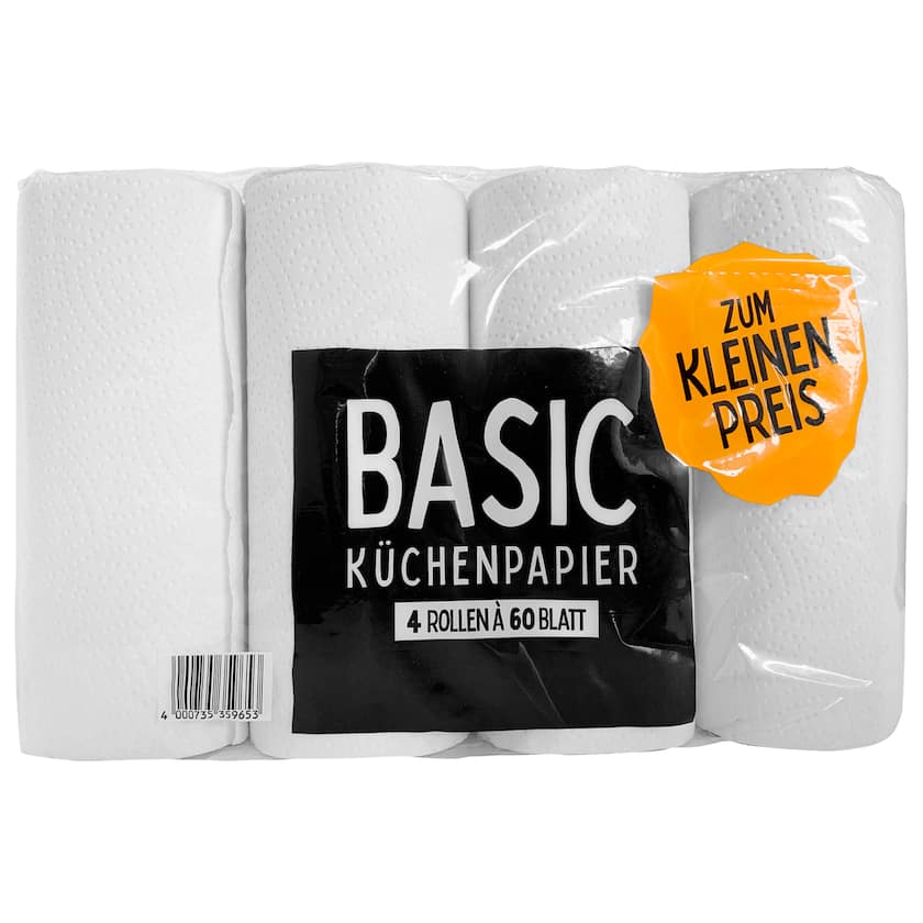 Basic Küchenpapier 4x60 Blatt