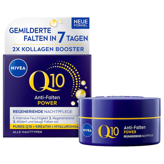 NIVEA Q10 Plus Nachtpflege Anti-Falten 50ml
