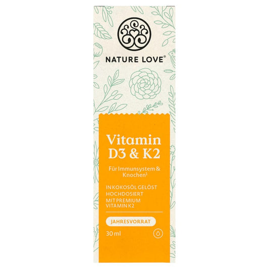 Nature Love Vitamin D3 &K2 30ml