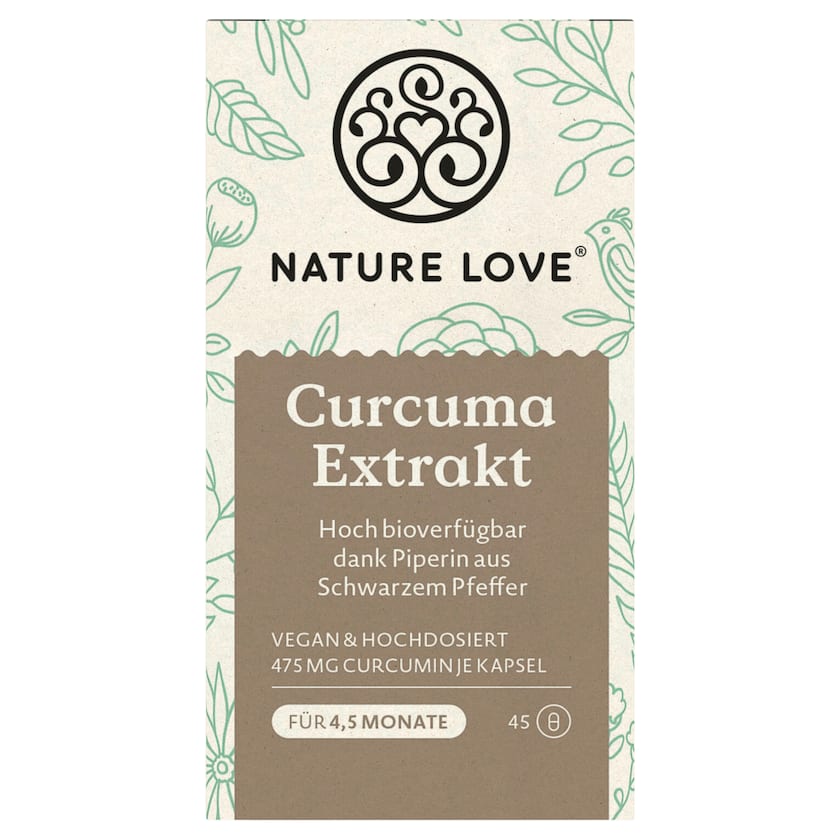 Nature Love Curcuma Extrakt 45 Kapseln