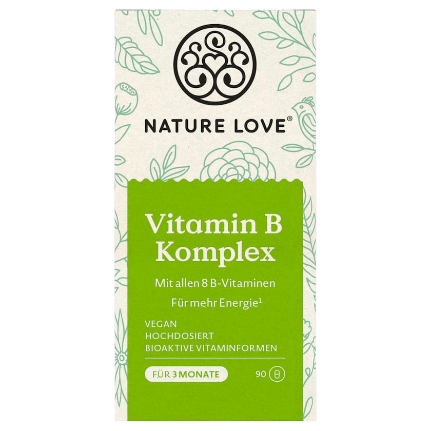 Nature Love Vitamin B Komplex 90 Kapseln