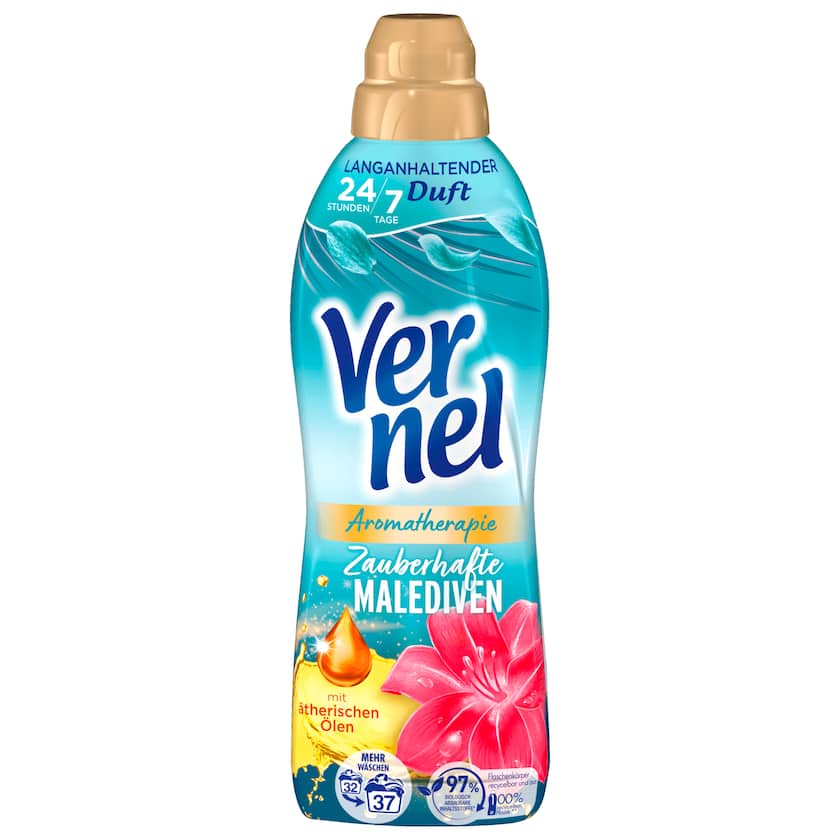 Vernel Weichspüler Aromatherapie Zauberhafte Malediven 814ml 37WL