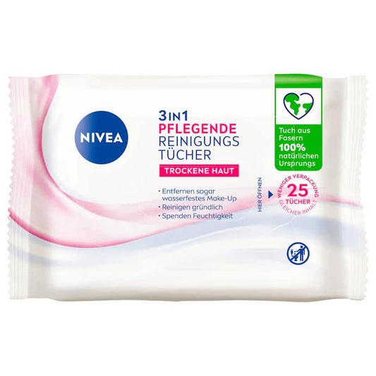NIVEA Pflegende Reinigungstücher 25 Stück