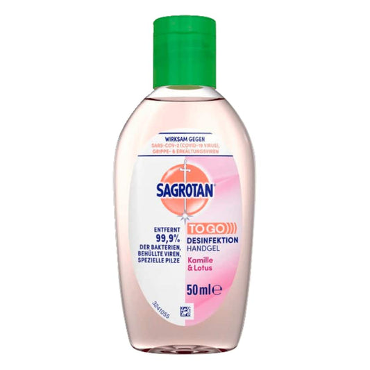 Sagrotan Hand-Desinfektionsgel Kamille & Lotus 50ml