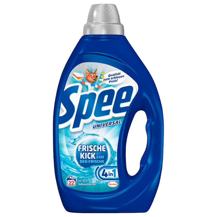 Spee Vollwaschmittel Flüssig Frische-Kick 990ml 22WL