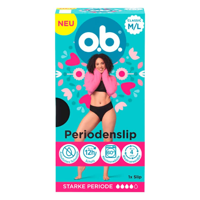 o.b. Periodenslip Starke Periode Größe M/L 1 Stück