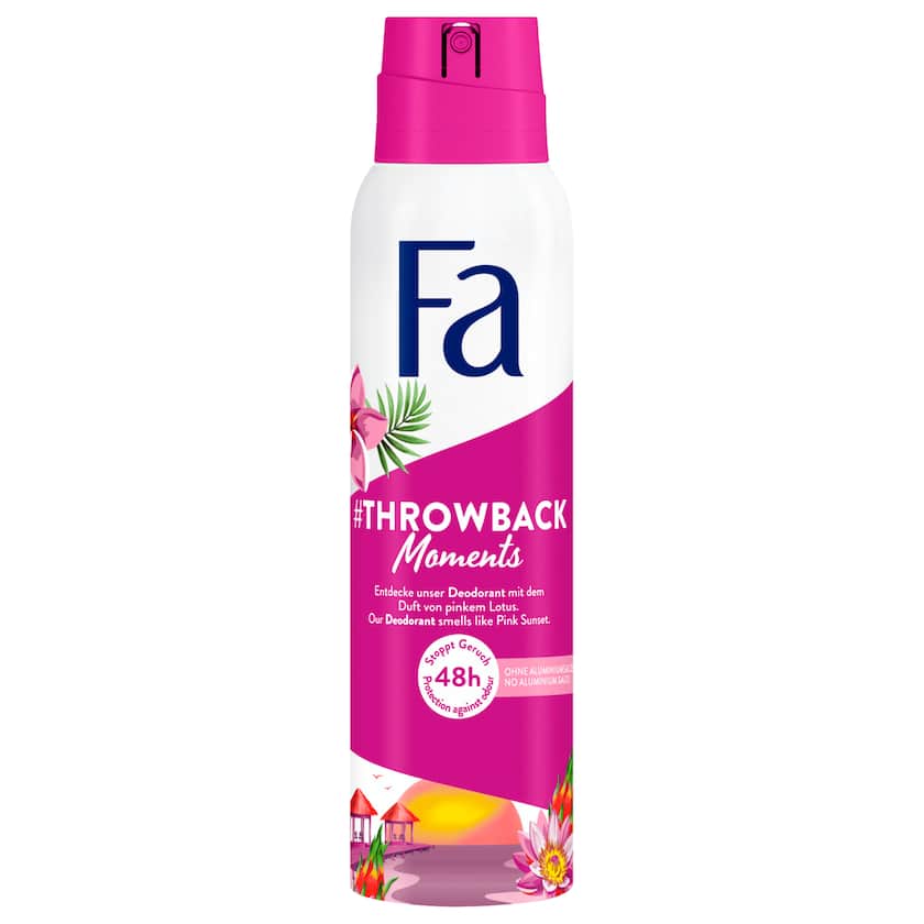 Fa Deospray Throwback Moments 150ml