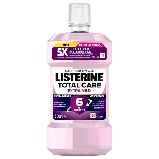 Listerine Mundspülung Total Care Extra Mild 500ml