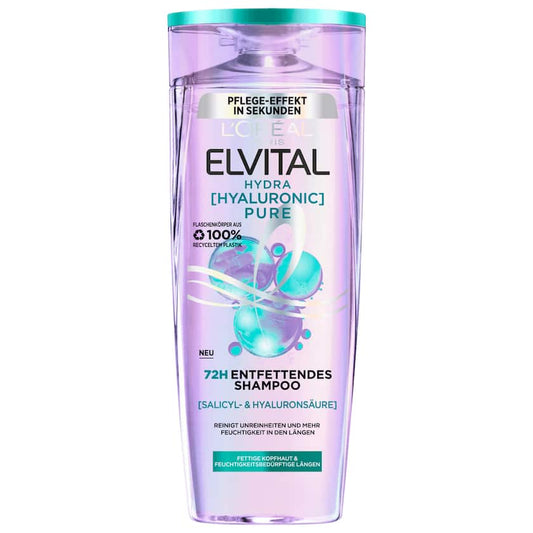 L'Oréal Paris Elvital Shampoo Hydra Hyaluronic Pure 300ml
