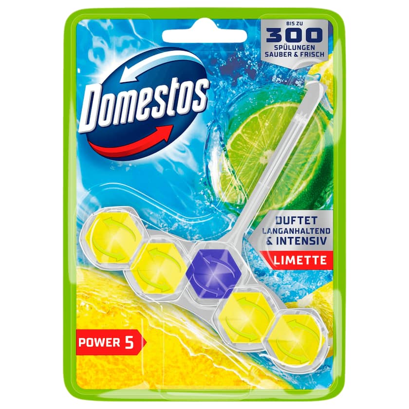 Domestos WC-Stein Power 5 Limette 50g