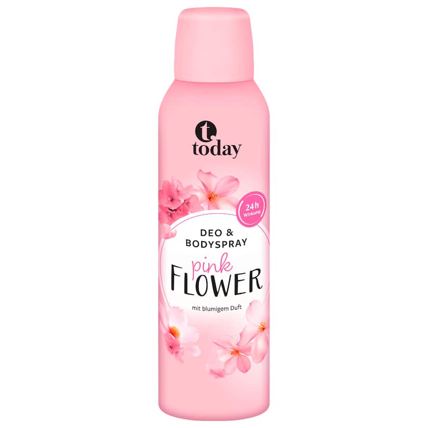 Today Deo & Bodyspray Pink Flower 200ml