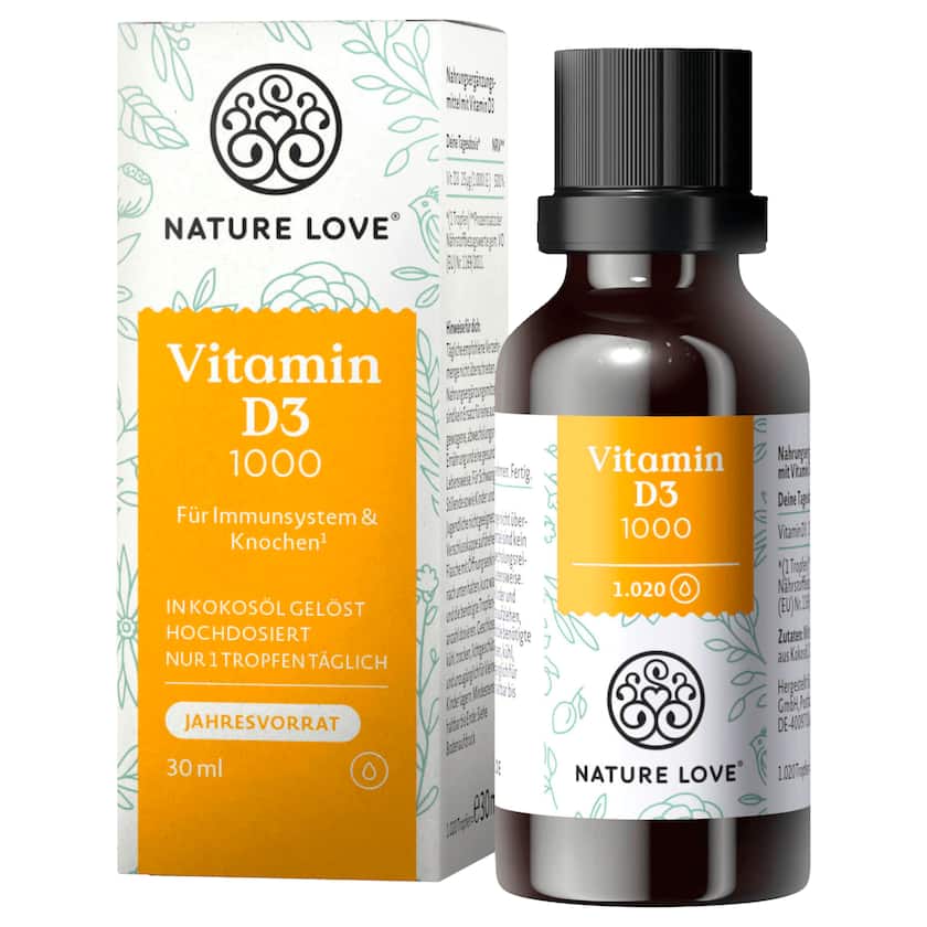 Nature Love Vitamin D3 30ml