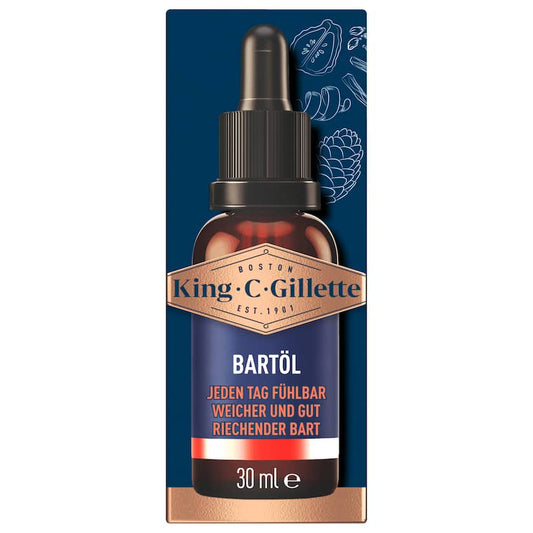 King C. Gillette Bartöl 30ml