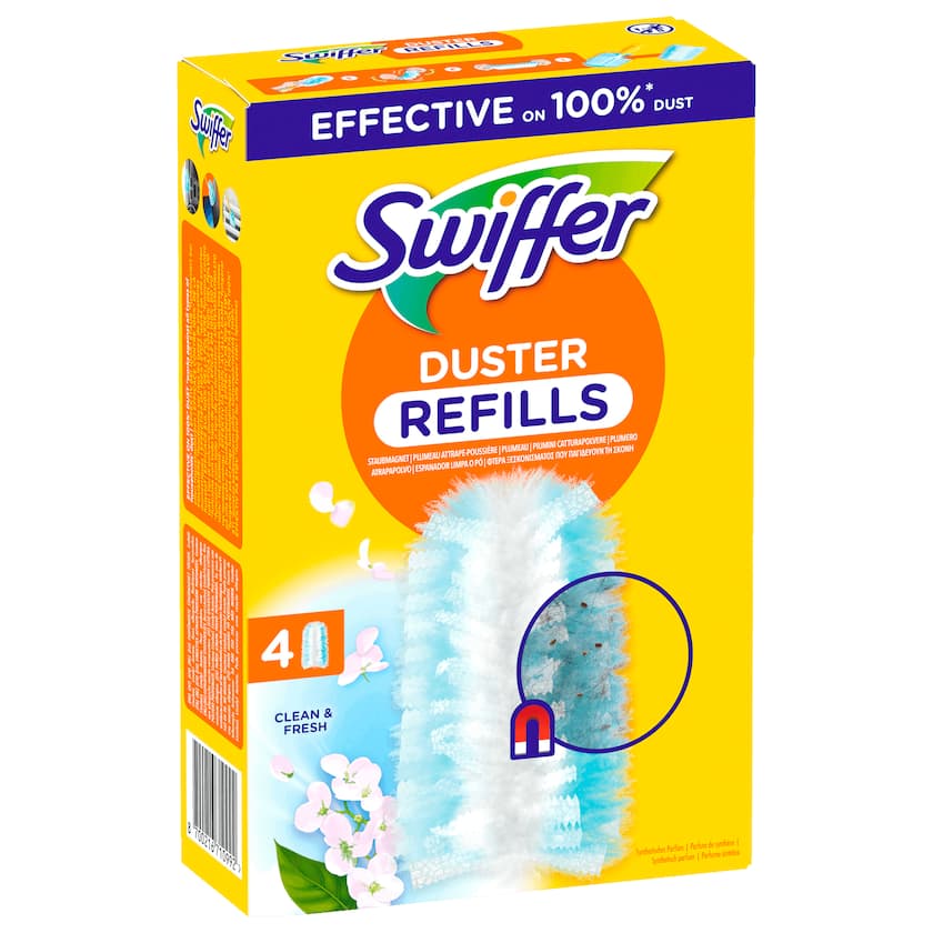 Swiffer Staubmagnet Nachfüller Clean & Fresh 4 Stück
