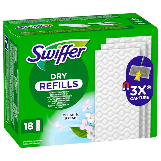 Swiffer Wischtücher Trocken Clean & Fresh 18 Stück