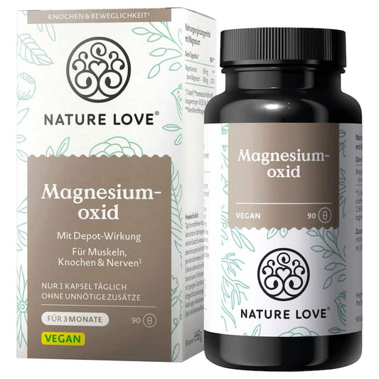 Nature Love Magnesiumoxid 90 Kapseln