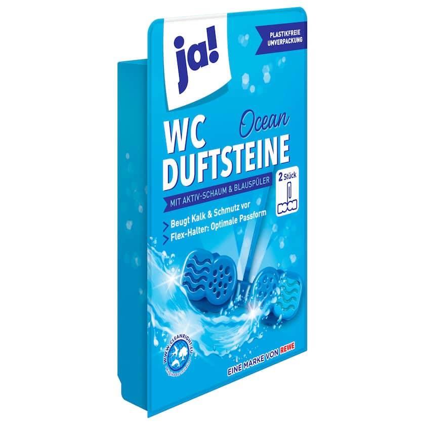 ja! WC-Duftsteine Meeresfrische 2x48g