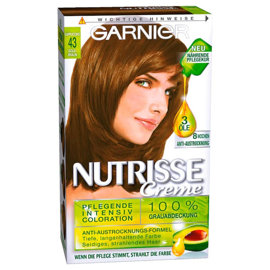 Garnier Nutrisse Creme 43 Goldbraun