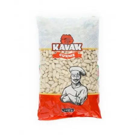 فاصولية بيضاء كافاك 1000 غرام - Yahalla  ياهلا  Bazarmarkt Vor Feuchtigkeit und Sonnenlicht schützen, kühl und trocken lagern. Kann Spuren von Nüssen, Gluten oder Soja enthalten. Vor dem Verzehr gut prüfen.