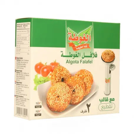 فلافل خلطة الغوطة 400غرام - Yahalla  ياهلا  Al Gota Kann Gluten, Sesam oder Kichererbsen enthalten. Nicht geeignet für Personen mit Allergien gegen diese Zutaten.