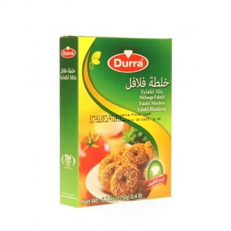 فلافل خلطة درة 175 غرام - Yahalla  ياهلا  Durra Kann Gluten, Sesam, Sellerie oder Nüsse enthalten, bitte Zutaten vor dem Verzehr überprüfen.