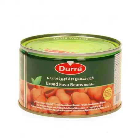 فول حبة كبيرة باجيلا درة 400غرام - Yahalla  ياهلا  Durra Warnung: Kühl und trocken lagern. Nach dem Öffnen im Kühlschrank aufbewahren. Kann Spuren und Gluten enthalten. Vor Feuchtigkeit und Sonnenlicht schützen