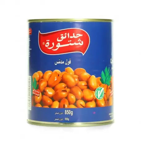 فول مدمس سادة حدائق شتورة 850 غرام - Yahalla  ياهلا  Chtoura Garden Warnung: Kühl und trocken lagern. Nach dem Öffnen im Kühlschrank aufbewahren. Kann Spuren und Gluten enthalten. Vor Feuchtigkeit und Sonnenlicht schützen