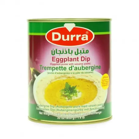 متبل باذنجان (بابا غنوج) درة 850غرام - Yahalla  ياهلا  Durra Warnung: Kühl und trocken lagern. Nach dem Öffnen im Kühlschrank aufbewahren. Kann Spuren und Gluten enthalten. Vor Feuchtigkeit und Sonnenlicht schützen
