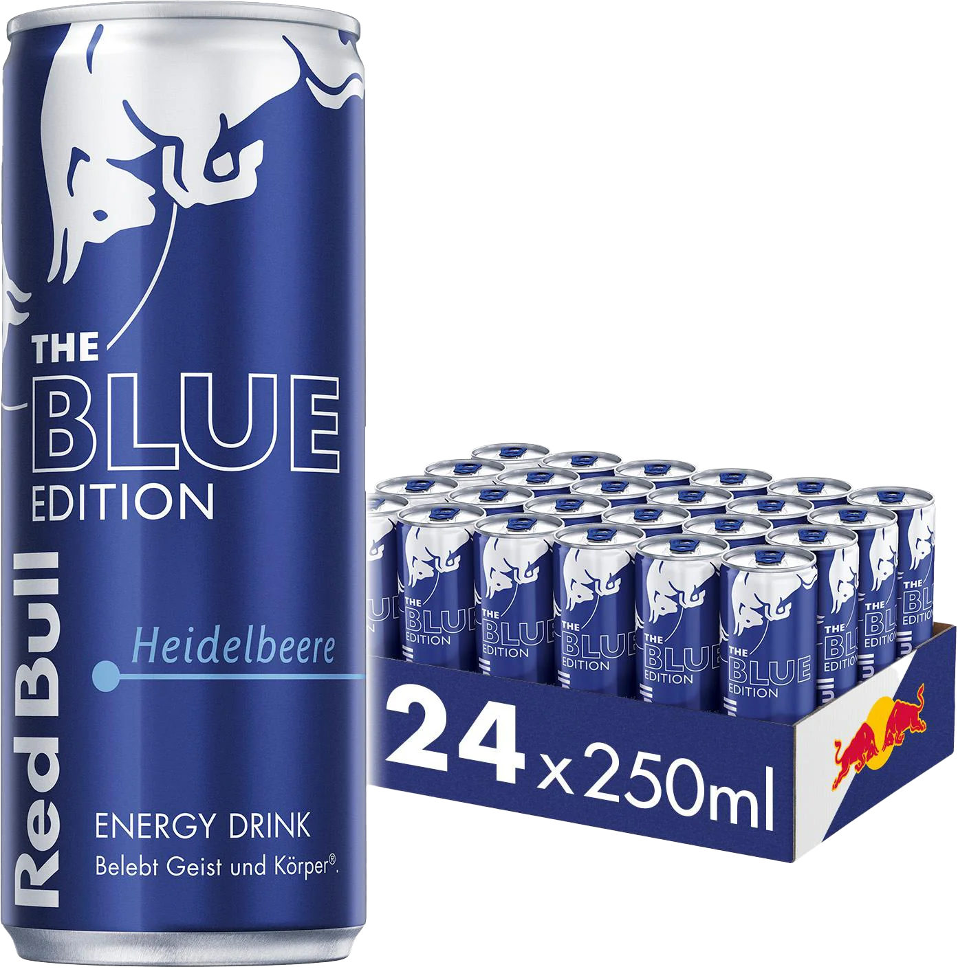 Red Bull Energy Drink Blue Edition Heidelbeere 0,25l