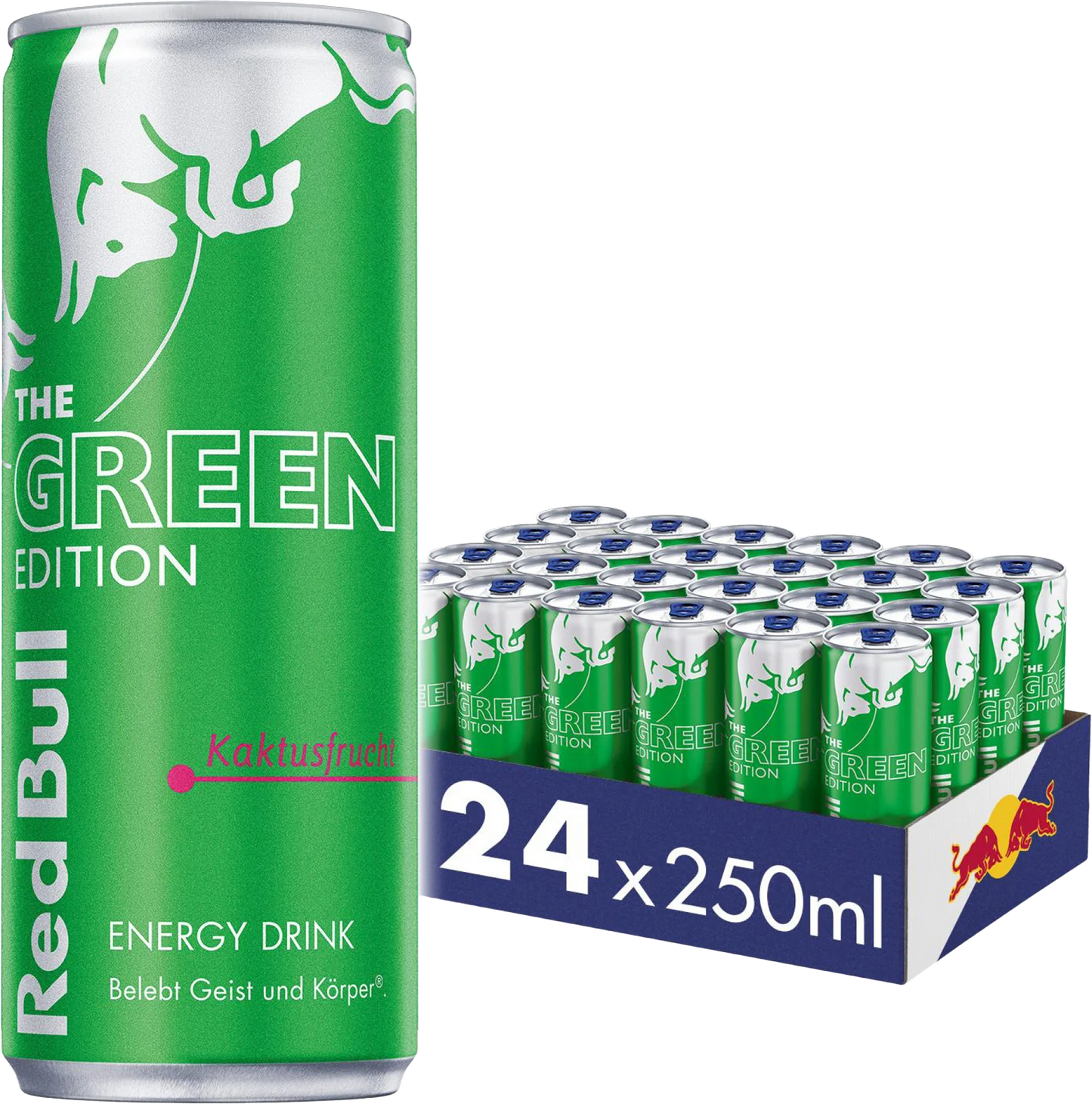 Red Bull Energy Drink Green Edition Kaktusfrucht 0,25l