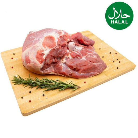 Lammkeule nur mit Röhrenknochen Yahalla ياهلا