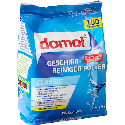 domol CLASSIC Geschirrspülpulver 1,5 kg