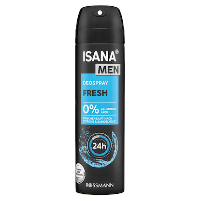 ISANA MEN FRESH Deo-Spray 150 ml