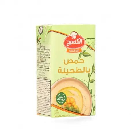 Al Kasih Hummus mit Tahini 135g - Kühl lagern - Yahalla ياهلا