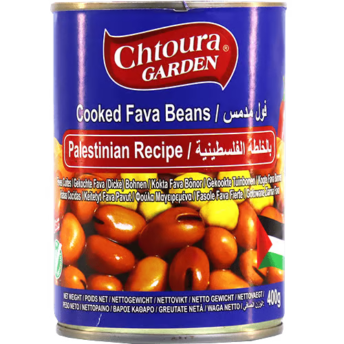 Favabohnen mit palästinensischer Mischung, Shtoura